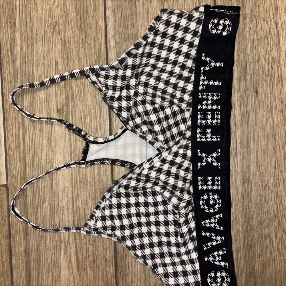 Savage X Fenty Monochrome Plaid Bralette
